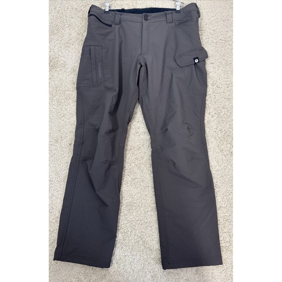 Truewerk Mens 38x32 Charcoal T2 Werkpant Cargo Workwear Stretch Technical Rugged - Picture 2 of 13